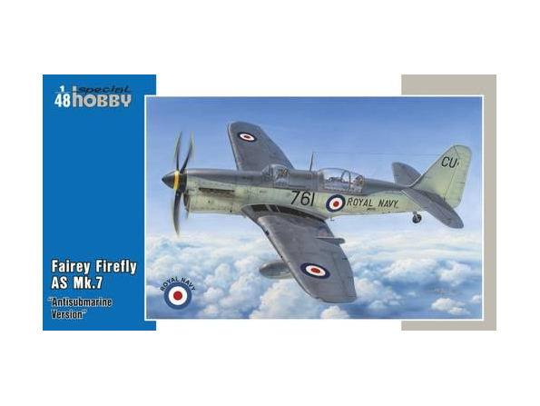 Special Hobby maquette avion 48130 FAIREY FIREFLY AS Mk.7 ANTI SOUS-MARINS 1953 1/48