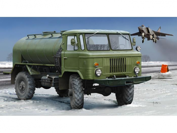 TAMIYA maquette militaire 01018 CAMION CITERNE ESSENCE RUSSE GAZ-66 1/35