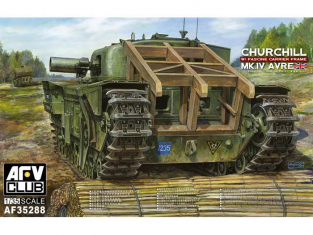 AFV Club maquette militaire 35288 CHURCHILL MK IV "AVRE" Avec PORTE-FASCINE 1/35