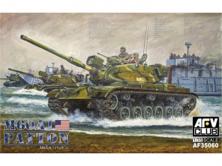 AFV Club maquette militaire 35060 US M60A1 PATTON CHAR DE BATAILLE PRINCIPAL US ARMY 1/35