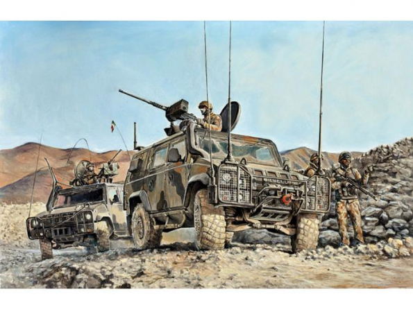 Italeri maquette militaire 6504 LMV Lince 1/35