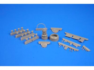 Cmk kit d'amélioration 7327 FOCKE WULF FW 190 A8/F8 SET MOTEUR 1/72