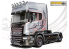 Italeri maquette camion 3906 Scania R730 V8 Streamline Silver Griffin 1/24