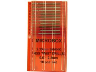 RotaCraft OUTILLAGE rd 4005 MICROBOX SET DE FORETS 0.5mm À 2,2mm