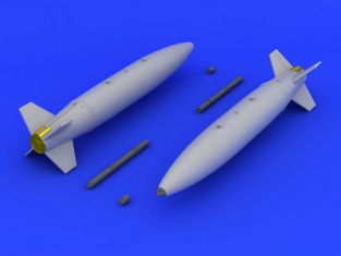 Eduard kit d'amelioration avion brassin 648221 Bombes Mk.84 retarded fin 1/48