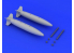 Eduard kit d&#039;amelioration avion brassin 648221 Bombes Mk.84 retarded fin 1/48