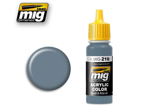 MIG peinture authentique 210 FS35237 Gris bleu