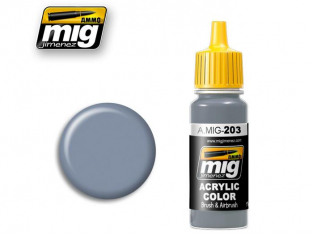 MIG peinture authentique 203 FS36375 Light compass ghost gray