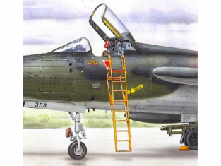 Plus Model AL4039 Echelle pour F-105 B/D 1/48