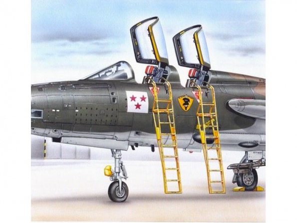 Plus Model AL4040 Echelles pour F-105 F/G 1/48
