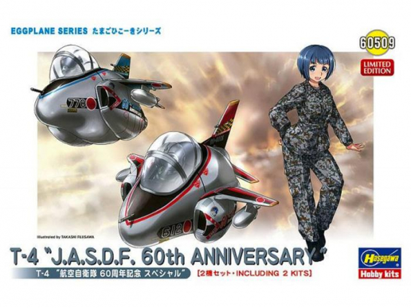 Hasegawa maquette avion 60509 Combo T-4 60th Anniversaire Egg