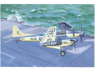 Trumpeter maquette avion 02895 DE HAVILLAND SEA HORNET NF.21 1/48