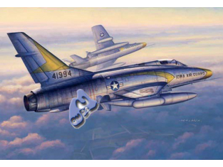 Trumpeter maquette avion 02838 F-100C SUPER SABRE 1/48