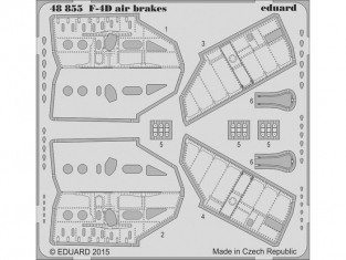 EDUARD photodecoupe avion 48855 Aerofrein F-4D Academy 1/48