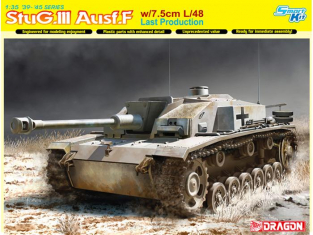 Dragon maquette militaire 6756 StuG.III Ausf.F w/7.5cm L/48 Last Production Smart Kit 1/35