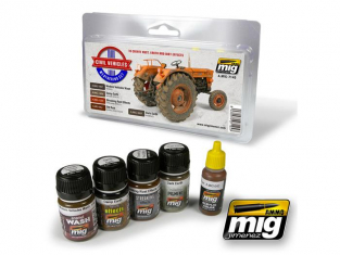 MIG peinture 7145 Weathering set pour véhicules civils