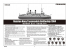 Trumpeter maquette bateau 05338 CUIRASSE RUSSE &quot;TSAREVITCH&quot; 1904 1/350