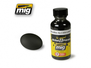 MIG peinture Alclad II 8211 Primer Microfiller noir ALC309 30ml