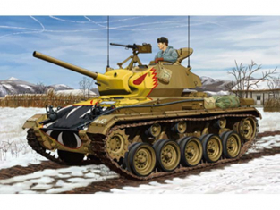 Bronco maquette militaire CB 35139 U.S. M-24 Light Tank "Chaffee" Guerre de Corée 1/35