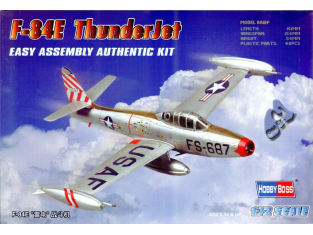 Hobby Boss maquette avion 80246 American F-84E Thunderjet 1/72