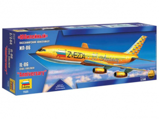 Zvezda maquette avion 7025 Iliouchine Il-86 au couleur de Zvezda 1/144