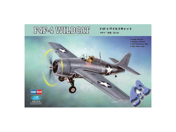 Hobby Boss maquette avion 80328 F-4F-4 Wildcat 1/48