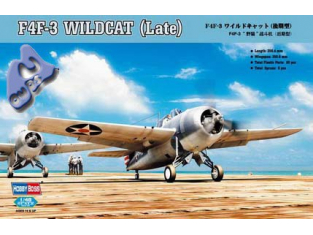 Hobby Boss maquette avion 80327 F-4F-3 Wildcat (Late) 1/48