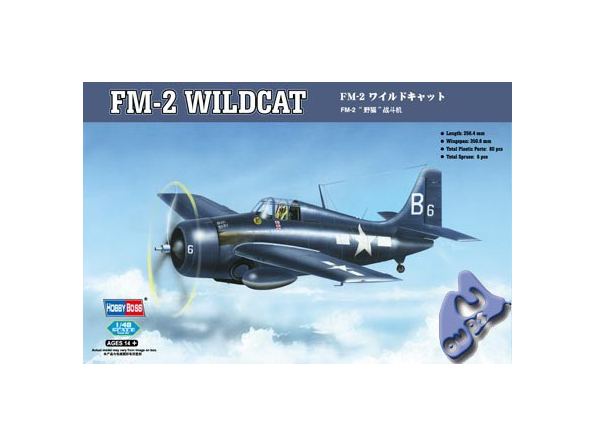 Hobby Boss maquette avion 80330 FM-2 Wildcat 1/48