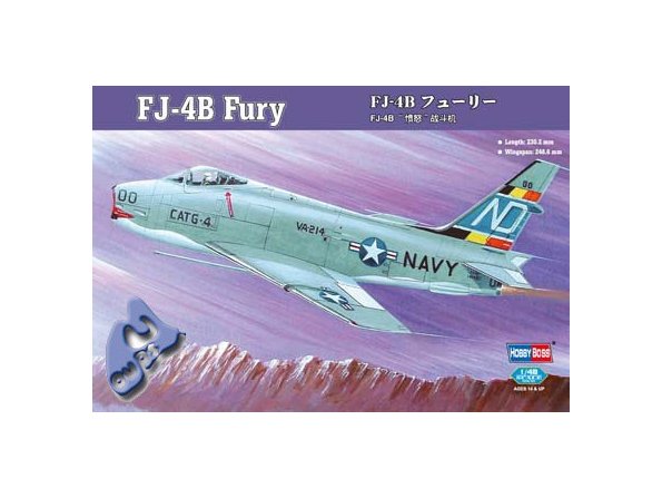 Hobby Boss maquette avion 80313 FJ-4B Fury 1/48
