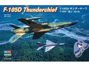 Hobby Boss maquette avion 80332 F-105D THUNDERCHIEF 1/48