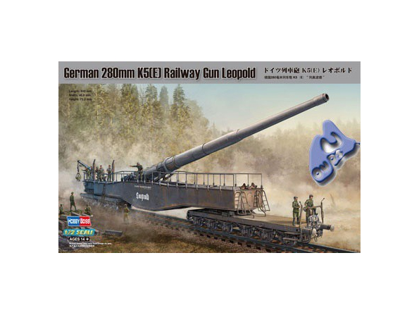 HOBBY BOSS maquette militaire 82903 GERMAN 280mm LEOPOLD 1/72