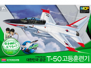 Academy maquettes avion 12519 T-50 Trainer ROK AF 1/72