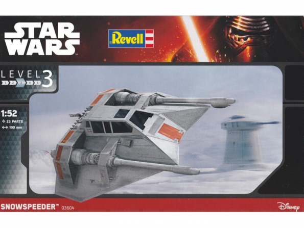 Revell star wars 03604 snowspeeder 1/52