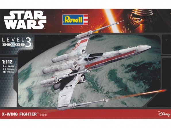 Revell star wars 03601 X-Wing Fighter 1/112