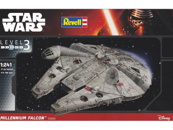 Revell star wars 03600 Millennium Falcon 1/241