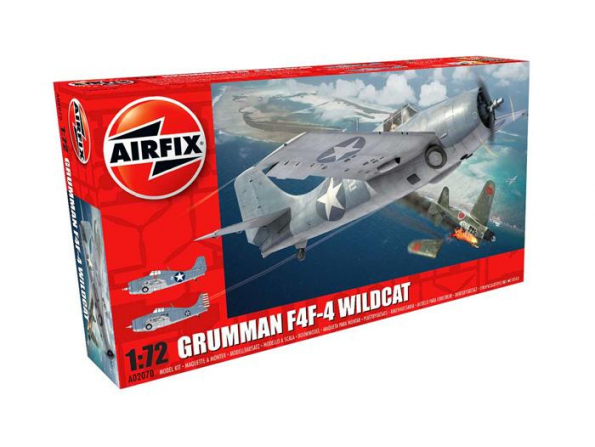 Airfix maquette avion 02070 Grumman F4F-4 Wildcat 1/72