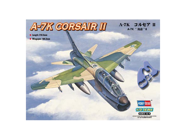 Hobby Boss maquette avion 87212 A-7K Corsair II 1/72