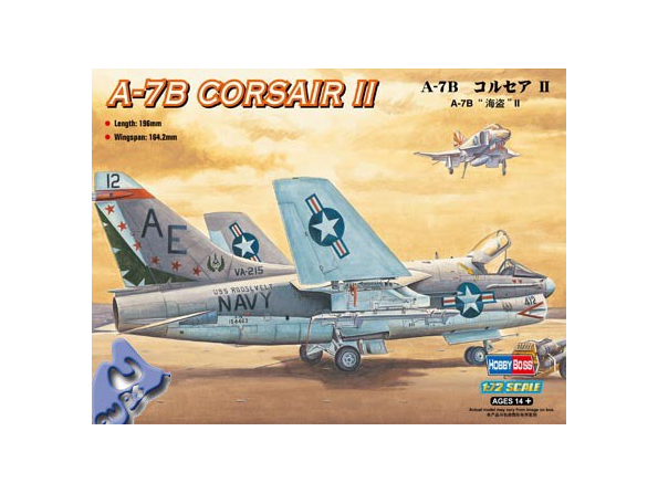 Hobby Boss maquette avion 87202 A-7B Corsair II 1/72