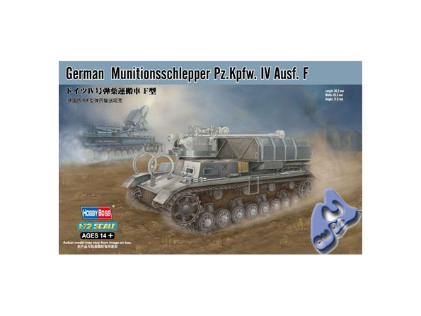 HOBBY BOSS maquette militaire 82908 MUNITIONSCHLEPPER 1/72