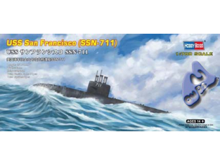 HOBBY BOSS maquette sous marin 87015 USS SSN-711 San Francisco 1