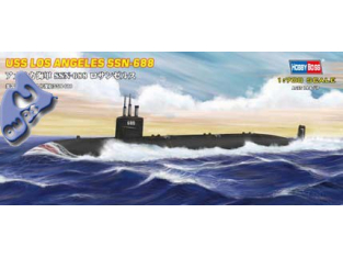 HOBBY BOSS maquette sous marin 87014 USS SSN-668 Los Angeles 1/7