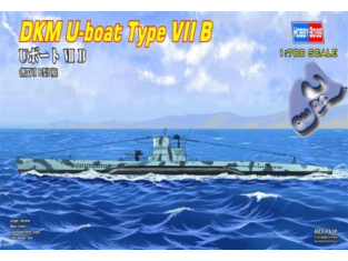 HOBBY BOSS maquette sous marin 87008 U-Boat type VIIB 1/700