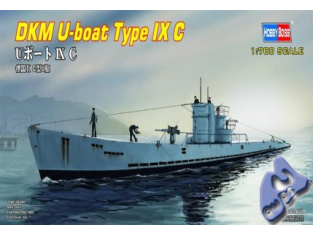 HOBBY BOSS maquette sous marin 87007 U-Boat type IXC 1/700