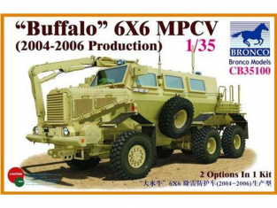 Bronco maquette militaire CB 35100 BUFFALO 6x6 MPCV 1/35
