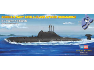 HOBBY BOSS maquette sous marin 87005 AKULA Class 1/700