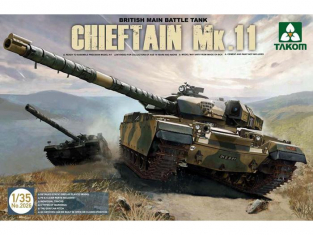 Takom maquette militaire 2026 CHAR DE BATAILLE BRITANNIQUE CHIEFTAIN MK 11 1989 1/35