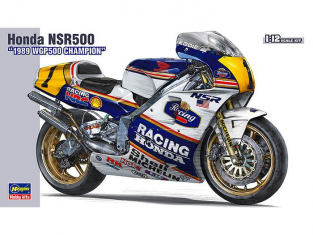 Hasegawa maquette plastique 21504 Honda NSR500 1989 WGP500 CHAMPION 1/12