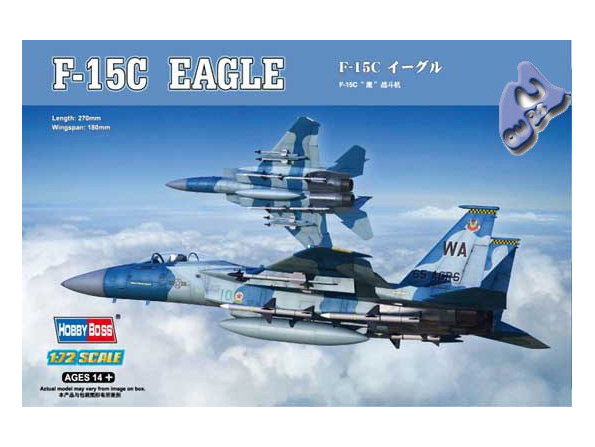 Hobby Boss maquette helico 80270 F-15C Eagle 1/72
