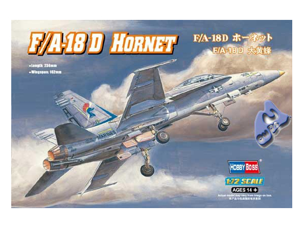 Hobby Boss maquette avion 80269 F/A 18-D Hornet 1/72
