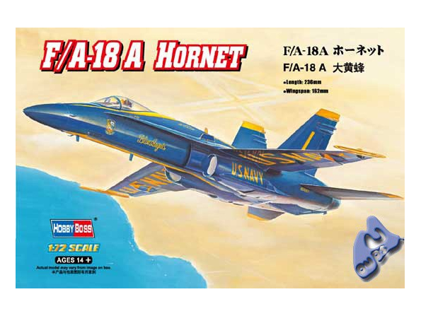 Hobby Boss maquette avion 80268 F/A 18-A Hornet 1/72